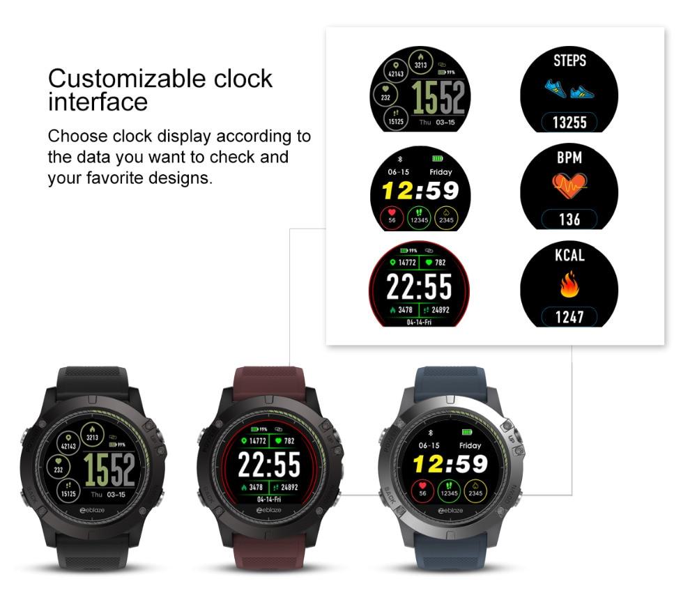 Tactical SmartWatch V3 HR — Rugged Fitness & Heart Rate Monitor