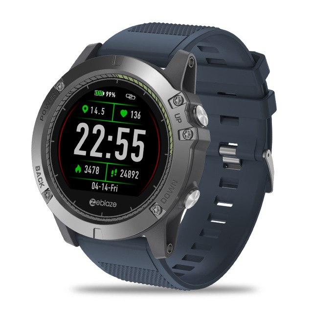 Tactical SmartWatch V3 HR — Rugged Fitness & Heart Rate Monitor