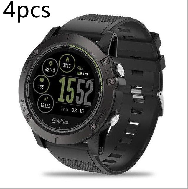 Tactical SmartWatch V3 HR — Rugged Fitness & Heart Rate Monitor
