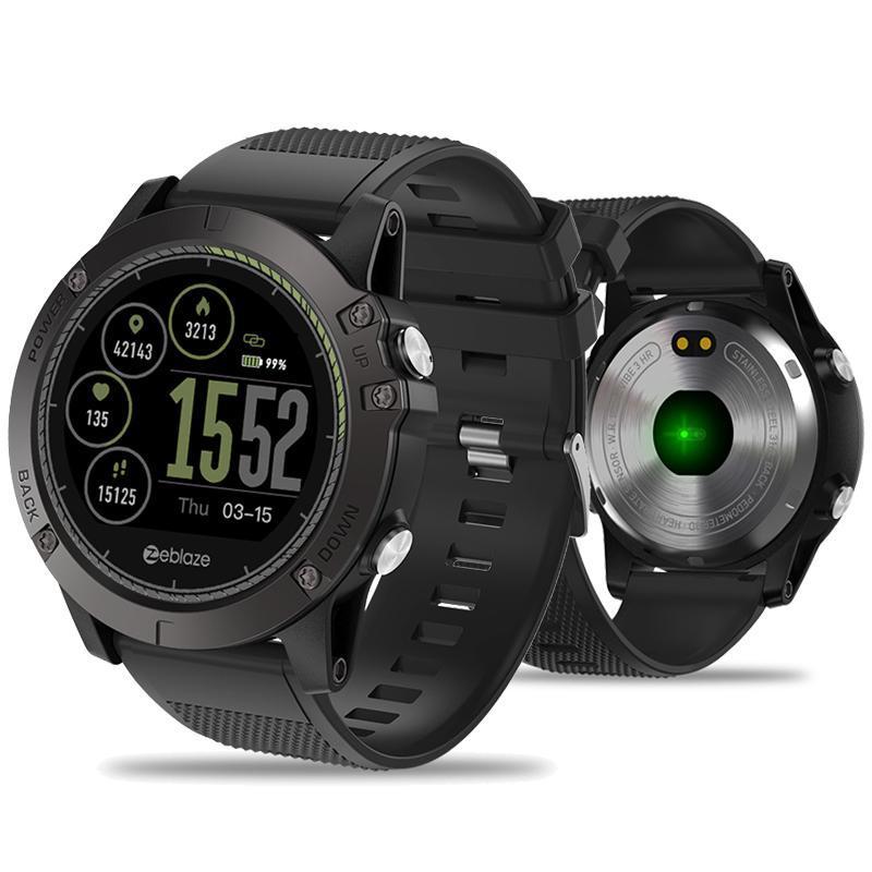 Tactical SmartWatch V3 HR — Rugged Fitness & Heart Rate Monitor